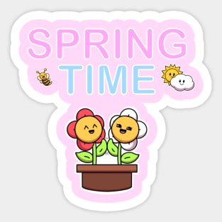 Spring Time Sticker